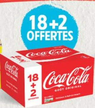 Soda Coca-Cola Goût Original