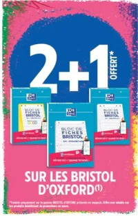 Bloc de fiches Bristol Oxford