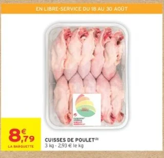 Cuisses de poulet