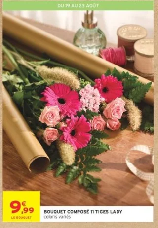 BOUQUET COMPOSÉ 11 TIGES LADY