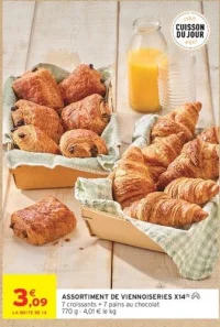 ASSORTIMENT DE VIENNOISERIES X14