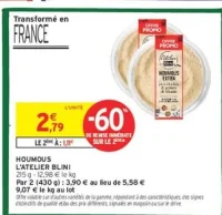 HOUMOUS L'ATELIER BLINI
