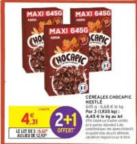 Céréales Chocapic Nestlé