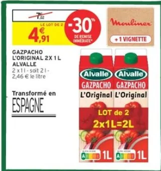 Gazpacho l'Original Alvalle