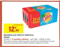 Boisson aux fruits Tropical Oasis