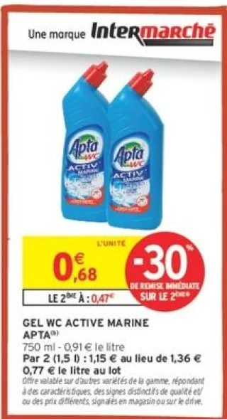 Apta Gel WC active marine