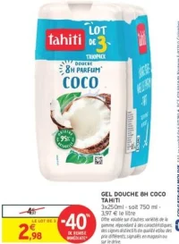 Gel Douche 8H Coco Tahiti