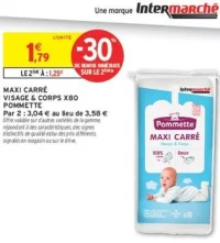 Maxi Carré Visage & Corps X80 Pommette
