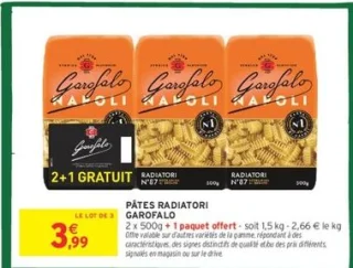 Pâtes Radiatori Garofalo