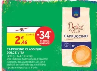 Cappucino classique Dolce Vita
