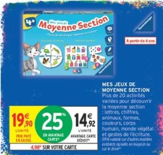 Ravensburger Mes jeux de Moyenne Section