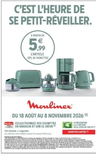 Appareils petit électroménager Moulinex
