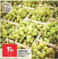 Raisin blanc 