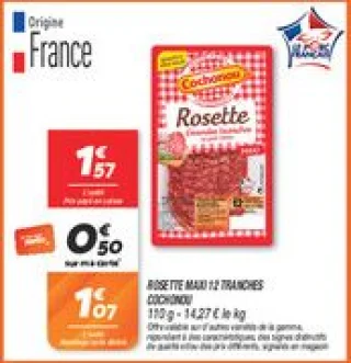 Rosette maxi 12 tranches 