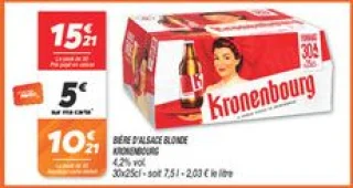 Bière d'alsace blonde