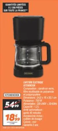 Cafetière électrique 