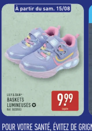 Lily & Dan Baskets lumineuses