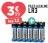 Promo Piles alcaline LR3 Xlenergy les 12