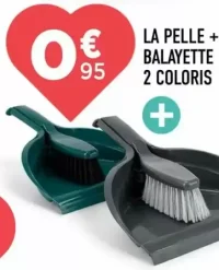 La pelle + balayette 2 coloris