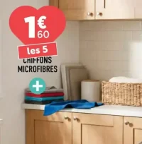 Chiffons microfibres