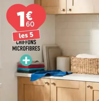Chiffons microfibres