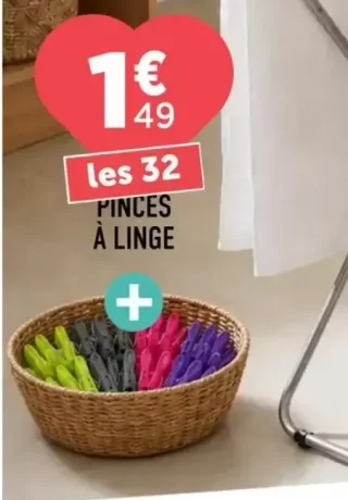 Pinces à linge
