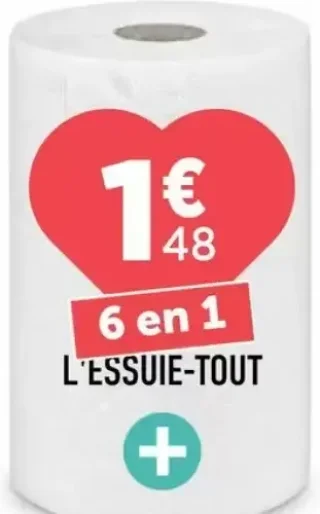 L'essuie-tout 6 en 1