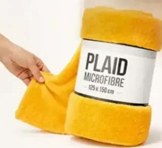 Plaid microfibre 125 x 150 cm