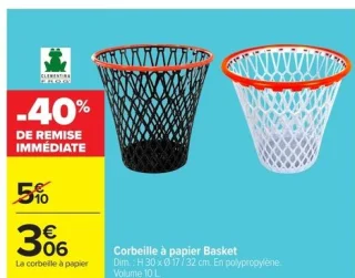 Corbeille à papier Basket