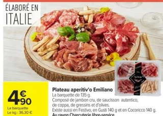 Plateau aperitiv'o Emiliano