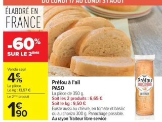 Préfou à l'ail PASO