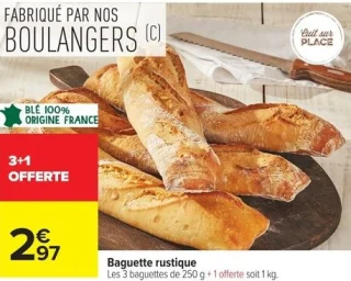 Baguette rustique