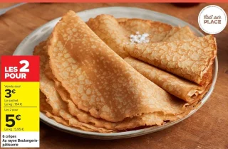 6 crêpes