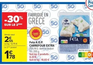 Feta A.O.P. CARREFOUR EXTRA