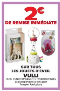 Jouets d'éveil Vulli