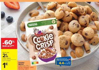 Céréales Nestlé Cookies Crisp