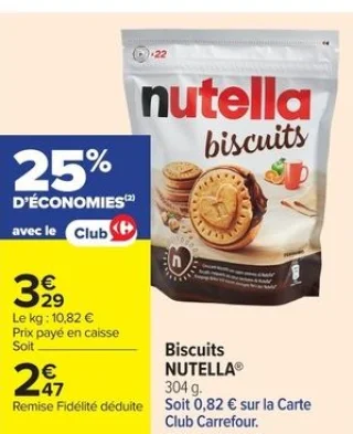 Biscuits NUTELLA®