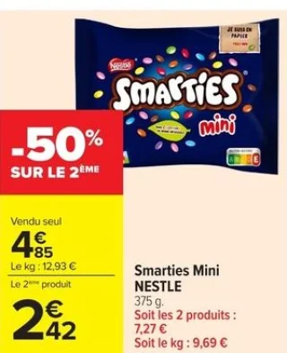Smarties Mini NESTLE