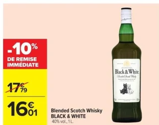 Blended Scotch Whisky Black & White