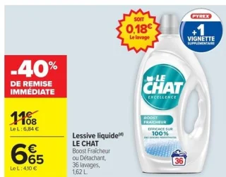 Lessive liquide LE CHAT