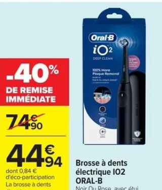 Brosse à dents électrique iO2 Oral-B