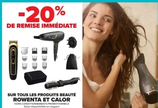 Produits beauté Rowenta et Calor