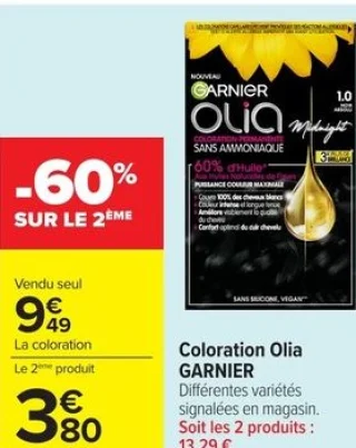 Coloration Olia GARNIER