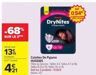 Culottes De Pyjama Huggies DryNites