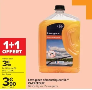 Lave-glace démoustiqueur 5L CARREFOUR