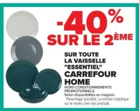 Carrefour Home Vaisselle "Essentiel"