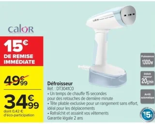 Défroisseur Calor DT3041C0
