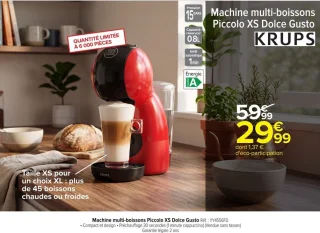 KRUPS Machine multi-boissons Piccolo XS Dolce Gusto