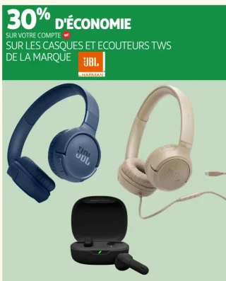 Casques et écouteurs TWS JBL