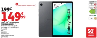 Samsung Galaxy Tab A11 64GB Gris